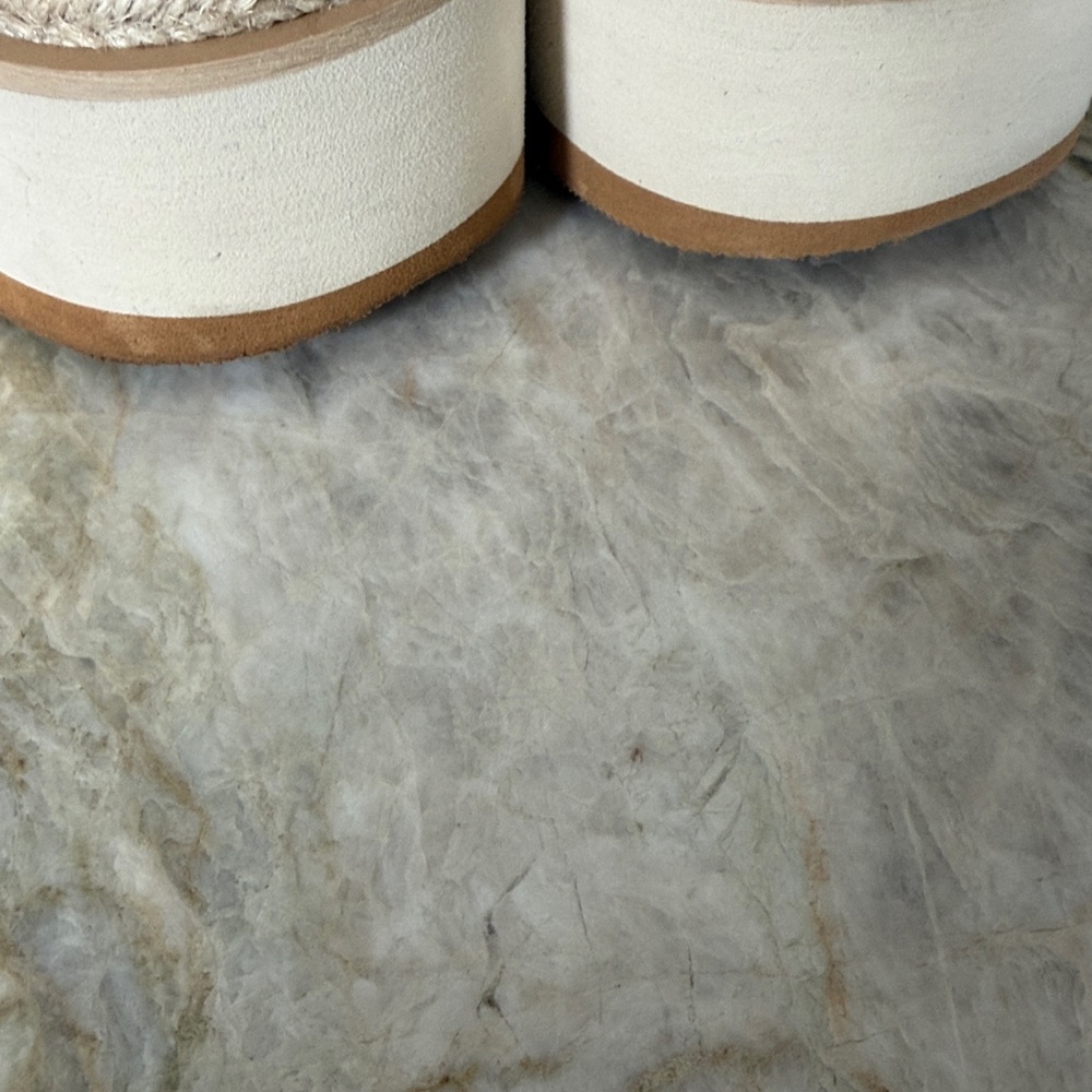 Seychelles Jaycie NWOT Cream Memory Foam Platform Sandals Buckle 8.5 - Picture 6 of 10